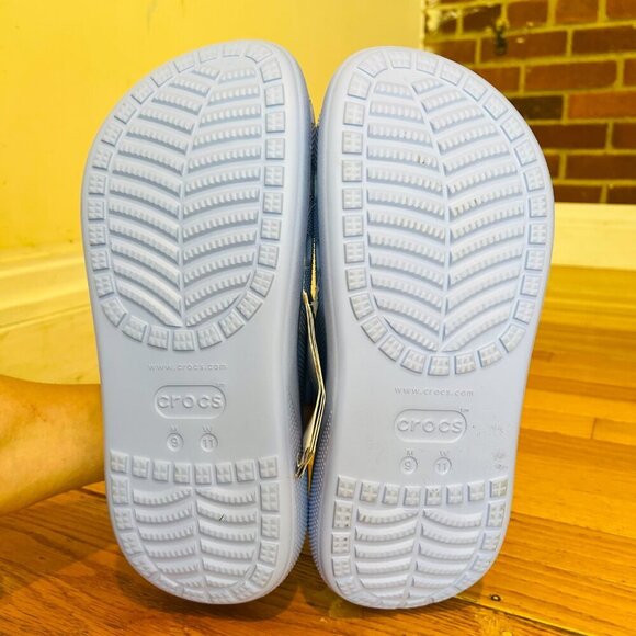 Crocs Classic Mega Crush Clog Moon Jelly Purple Men’s 9 Women’s 11 - Picture 15 of 16